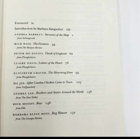 3/$12 The Best American Short Stories 2001 Book - Picture 4 of 8